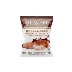 Comprar PACARI Avellana cubierta de Chocolate Orgánico | OrigenEcuador