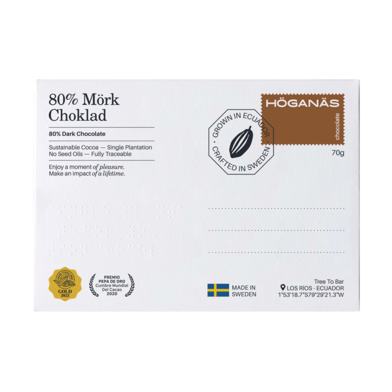 Höganäs Chocolate® 80% Dark chocolate