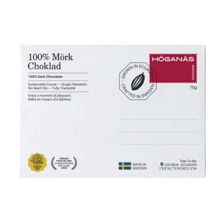 Höganäs Chocolate® 100% Dark chocolate