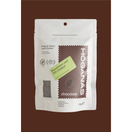 Snack Höganäs 70% de Chocolate con avellanas