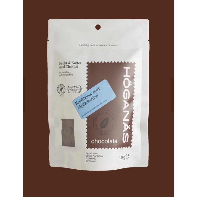 Snack Höganäs 36% de Chocolate con leche y café