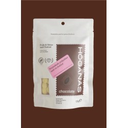 Snack Höganäs 40% Chocolate blanco con fresas liofilizadas