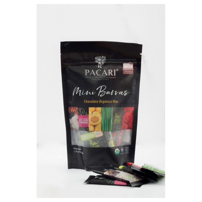 PACARI Gift Pack Chocolate - 12 Mini Barras 120gr